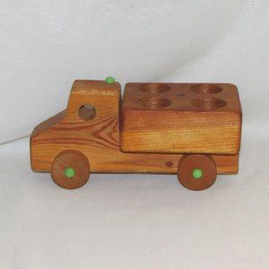 Hand Made Wood Truck 8" Used Child's Toy